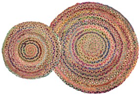 Ταπέτο Jute Φ60εκ Τζούντι  Viopros