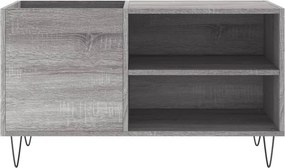 vidaXL Δισκοθήκη Γκρι Sonoma 85 x 38 x 48 εκ. από Επεξεργασμένο Ξύλο