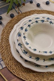Dinner Set (24 Pieces) Blueberry White
Blue
Green