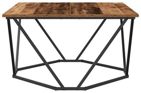 vidaXL Τραπεζάκι σαλονιού Παλαιό ξύλο 80 x 80 x 45 cm