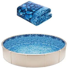 VEVOR Round Pool Liner 33ft Unibead Style Pool Liner 52in Wall Height