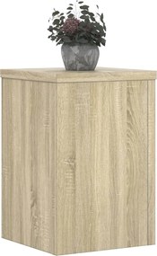 vidaXL Βάσεις Φυτών 2Τεμ. Sonoma Δρυς 25x25x35εκ. Επεξεργασμένο Ξύλο