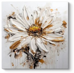 Πίνακας σε καμβά \&quot;Daisy\&quot; Megapap ψηφιακής εκτύπωσης 80x80x3εκ. - GP033-0173