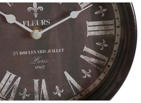 Bordklokke DKD Home Decor Μπλε Μαύρο Vintage (x2)