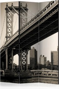 Διαχωριστικό με 3 τμήματα - Manhattan Bridge, New York [Room Dividers]