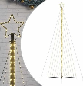 vidaXL Χριστουγεννιάτικο δέντρο LED 789 LED Ζεστό Λευκό 476 εκ.