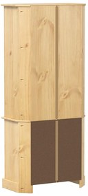 vidaXL Ντουλάπι Corona 74 x 38 x 170 εκ. από Μασίφ Ξύλο Πεύκου