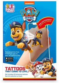 Paw Patrol Augmented Reality Τατουάζ που Ζωντανεύουν HoloToyz TT60PawPatrol