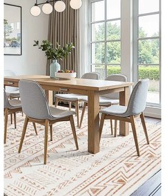 VEVOR Large Area Rug 5x8 ft Anti-Skid and Tear-Resistant Floor Mat Modern Beige