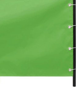 Διαχωριστικό Βεράντας Ανοιχτό Πράσινο 80 x 240 εκ Ύφασμα Oxford - Πράσινο