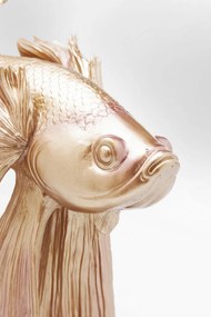 Διακοσμητικό Ψάρι Betta Χρυσό 63,4x33,7x57,3 εκ. - Χρυσό