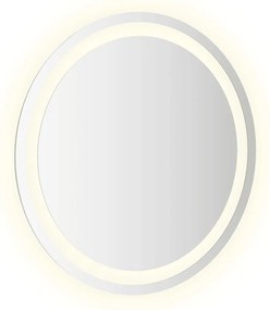 vidaXL Καθρέφτης Μπάνιου LED Στρογγυλός 50 εκ.
