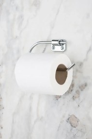 Μίνι μεταλλικός μαύρος ανοιχτός κάτοχος χαρτιού τουαλέτας - Γκρι