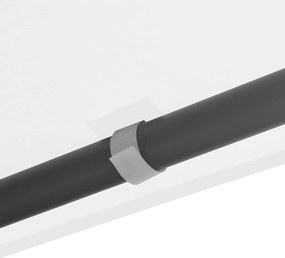 vidaXL Κιόσκι Λευκό 3 x 3 x 2,9 μ. 180 γρ./μ²