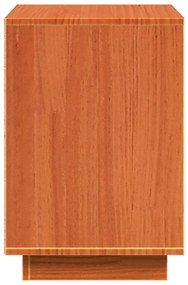 vidaXL Κομοδίνο Καφέ κεριού 60 x 34 x 51 εκ. Μασίφ ξύλο πεύκου