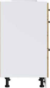 vidaXL ντουλάπι βάσης κουζίνας Kalmar Τεχνίτης Δρυς από Τεχν. Ξύλο