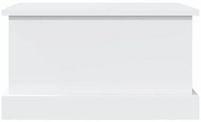 vidaXL Κουτί Αποθήκευσης Λευκό 50x30x28 εκ. από Τεχνητό Ξύλο