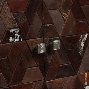 Ντουλάπι 60 x 30 x 76 εκ. από Μασίφ Ανακυκλωμένο Ξύλο - Καφέ