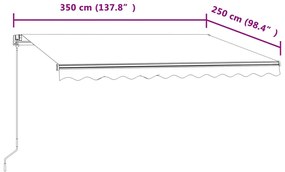 ΤΕΝΤΑ ΣΥΡΟΜΕΝΗ ΑΥΤΟΜΑΤΗ ΚΡΕΜ 350 X 250 ΕΚ. 3068887