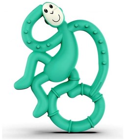 Μασητικό Οδοντοφυΐας Mini Monkey Teether 10cm Green Matchstick Monkey Σιλικόνη