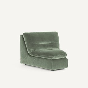 Πολυθρόνα σύνθεσης από βελούδο, GIULIANO