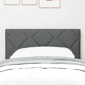 vidaXL Υφασμάτινο Κεφαλάρι Geometric Σκούρο Γκρι 80 cm ύφασμα