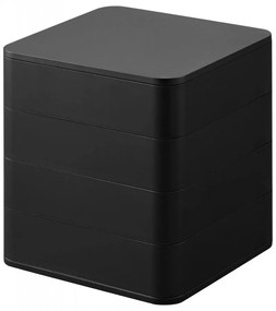 Κουτί Αποθήκευσης Κοσμημάτων YMZK1754 9x9x10cm Black Yamazaki ABS