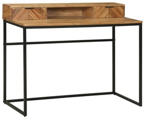 vidaXL Γραφείο 110x50x87 εκ. Στερεό ξύλο ακακίας