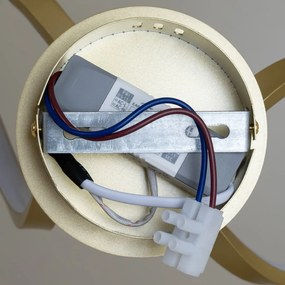 Φωτιστικό Τοίχου Tesoro 15W 4000K Χρυσό