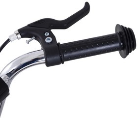 HOMCOM Παιδικό πατίνι με αεροτάπα, πατίνι πόλης, 16 ιντσών, από 5 ετών, ρυθμιζόμενο ύψος, ροζ, 143 x 58 x 92-100 cm