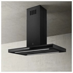 Elica Adéle IS BL MAT/A/90 X 60 GFB Απορροφητήρας Νησίδα 90cm Μαύρος