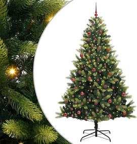 vidaXL Πράσινο 210 cm PVC και PE
