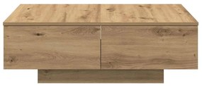 vidaXL Τραπεζάκι Σαλονιού Artisan Δρυς 90x60x31 εκ. Επεξ. Ξύλο