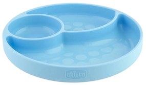 Πιάτο Σιλικόνης Με Χωρίσματα Chicco F05-10216-20 Σιέλ