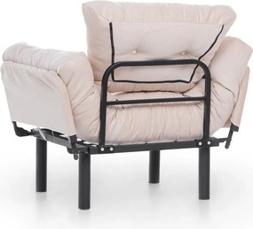 Πολυθρόνα Κρέμα NITTA SINGLE 70x95x85