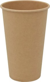 vidaXL Χάρτινα κύπελλα καφέ 1000 τεμάχια 16oz 400ml καφέ