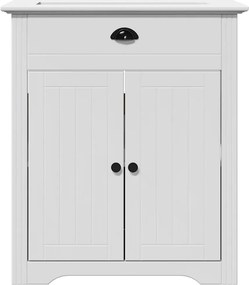 vidaXL Ντουλάπι νιπτήρα μπάνιου "BODO" Λευκό 70x35x80 cm
