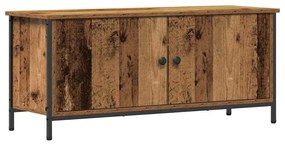 vidaXL Ντουλάπι Τηλεόρασης Παλαιό ξύλο 100 x 35 x 45 εκ.