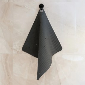Ribb Αντιολισθητικό Πατάκι 55x55cm Anthracite with Black Hook Sealskin