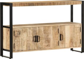 vidaXL Βοηθητικό Ντουλάπι 120 x 30 x 75 εκ. από Μασίφ Ξύλο Μάνγκο