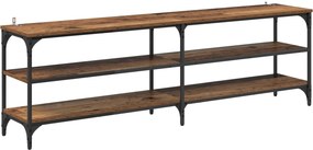 vidaXL Ντουλάπι TV Παλιό Ξύλο 160 x 30 x 50 εκ