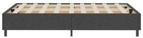 Πλαίσιο Κρεβατιού Boxspring Γκρι 120 x 200 εκ. Υφασμάτινο - Γκρι