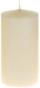 Κερί Κύλινδρος 36962 7x14cm Cream Παραφίνη