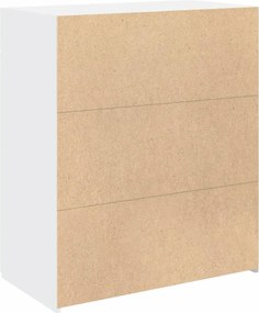 vidaXL Ντουλάπι Λευκή 80x42,5x93 εκ. από Επεξεργασμένο Ξύλο