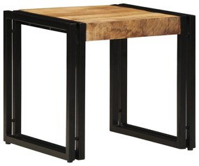 vidaXL Τραπέζι καφέ 40x50x38 εκ Μασίφ τραχύ ξύλο μάνγκο