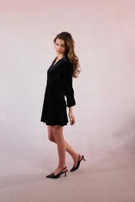 Φόρεμα κρουαζέ από βελούδο