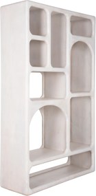 ΒΙΒΛΙΟΘΗΚΗ HANDYR HM9707 ΜΑΣΙΦ ΞΥΛΟ MANGO ΣΕ ΛΕΥΚΟ ΧΡΩΜΑ 100x35x165Yεκ.