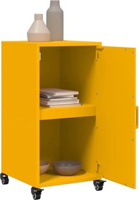 vidaXL Ντουλάπι Μουσταρδί 36x39x72 εκ. από Ατσάλι