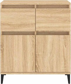 vidaXL Συρταριέρα Sonoma Δρυς 60x35x70 εκ. Επεξεργασμένο Ξύλο