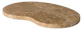 Πλατώ Tapas Organic Suji Μπεζ Μάρμαρo S W20xL30xH1,5 cm MUUBS